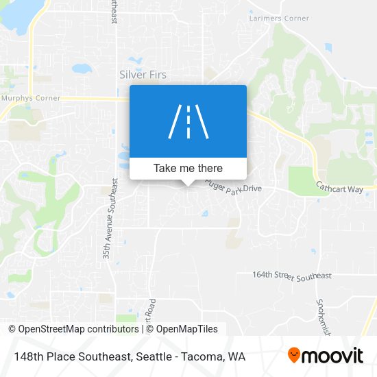Mapa de 148th Place Southeast