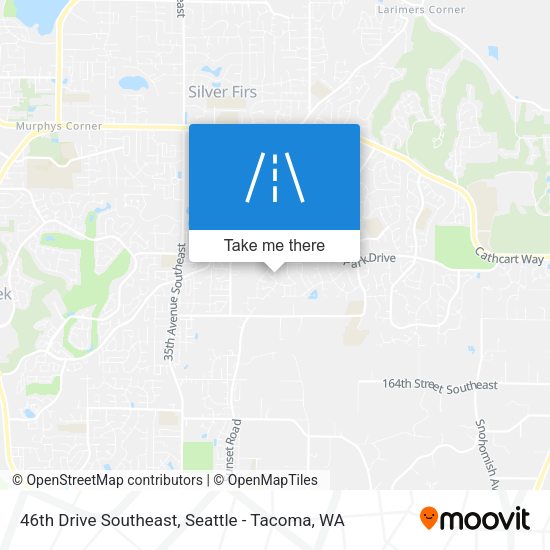 Mapa de 46th Drive Southeast
