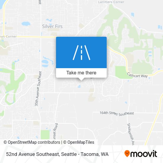 Mapa de 52nd Avenue Southeast