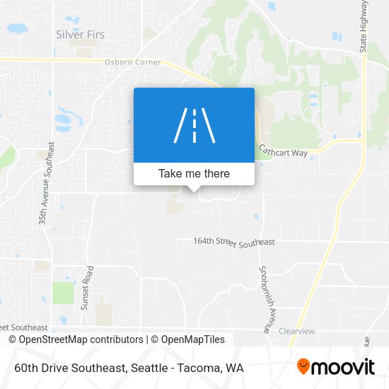 Mapa de 60th Drive Southeast