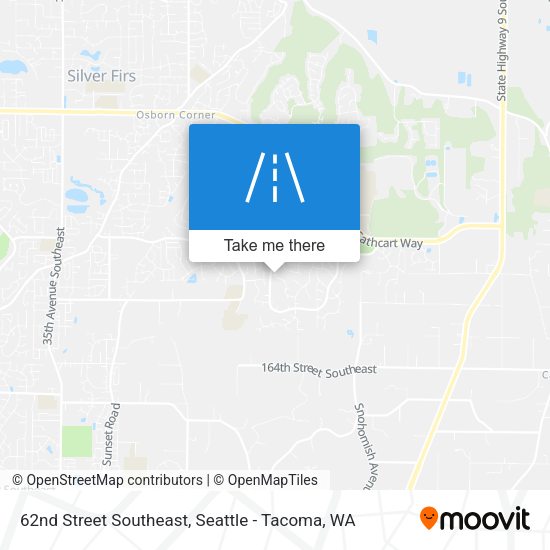 Mapa de 62nd Street Southeast