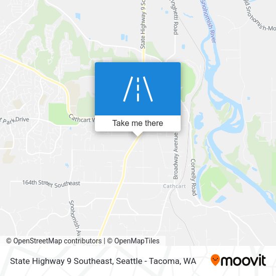 State Highway 9 Southeast map