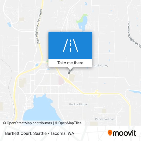 Bartlett Court map