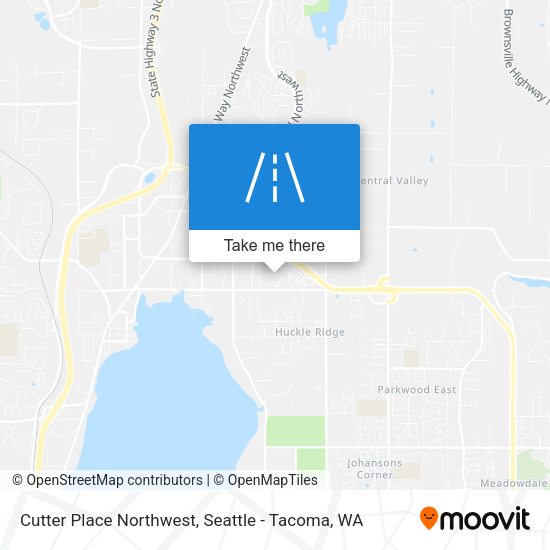 Mapa de Cutter Place Northwest