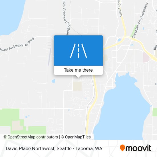 Davis Place Northwest map