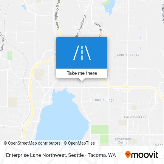 Mapa de Enterprise Lane Northwest