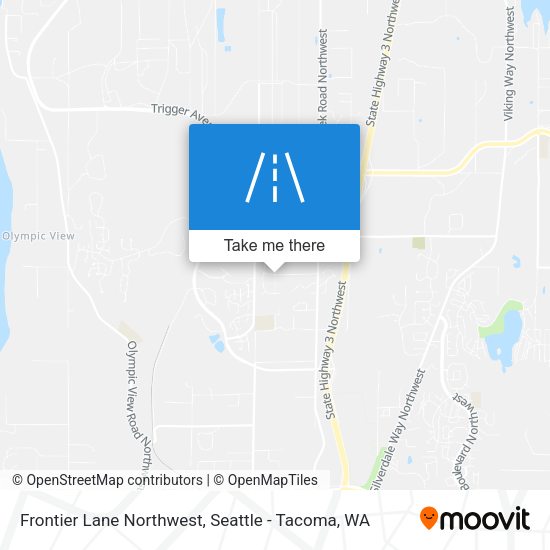 Mapa de Frontier Lane Northwest