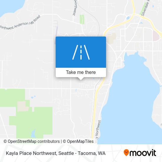 Kayla Place Northwest map