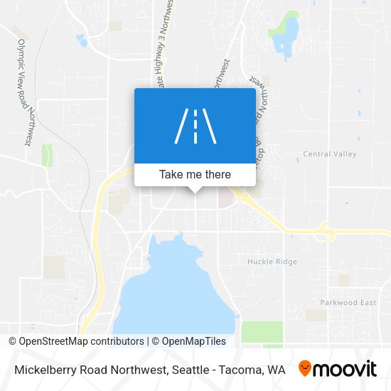 Mapa de Mickelberry Road Northwest