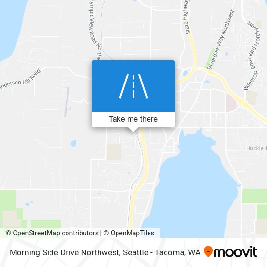 Mapa de Morning Side Drive Northwest