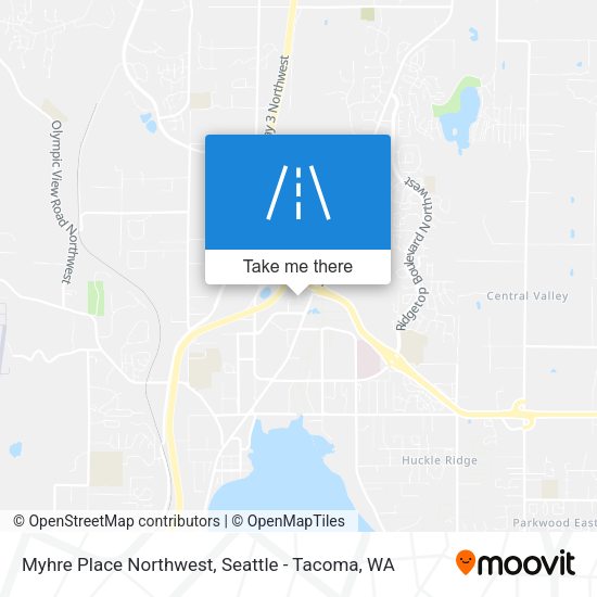 Myhre Place Northwest map