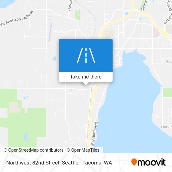 Mapa de Northwest 82nd Street
