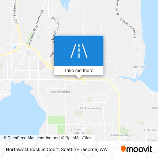 Northwest Bucklin Court map