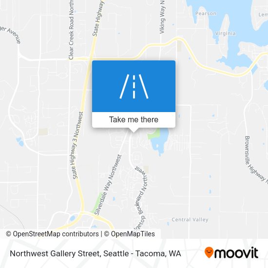 Mapa de Northwest Gallery Street