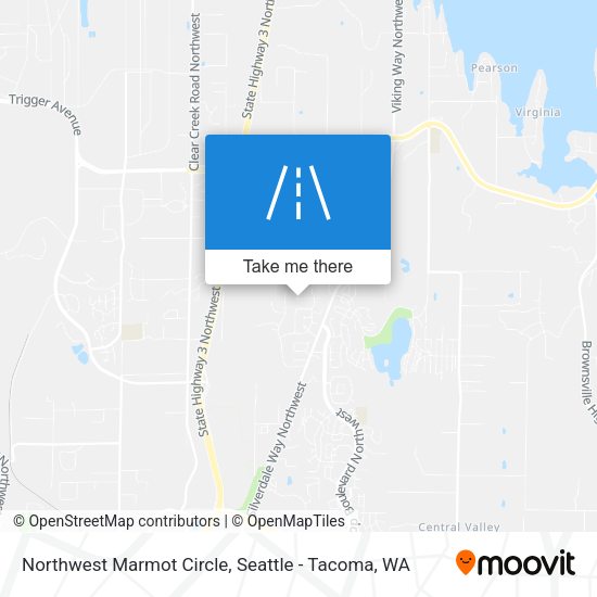 Mapa de Northwest Marmot Circle