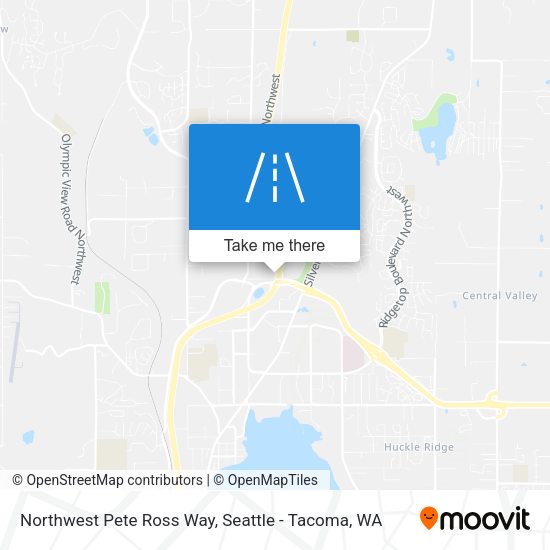 Mapa de Northwest Pete Ross Way