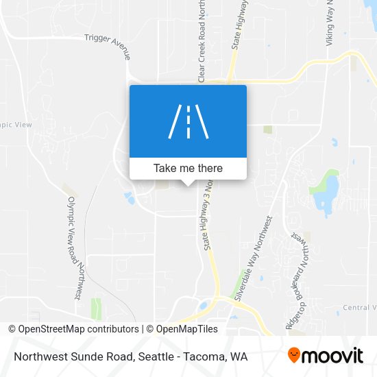 Mapa de Northwest Sunde Road
