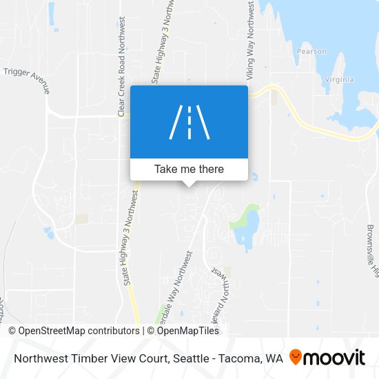 Northwest Timber View Court map