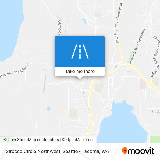 Mapa de Sirocco Circle Northwest