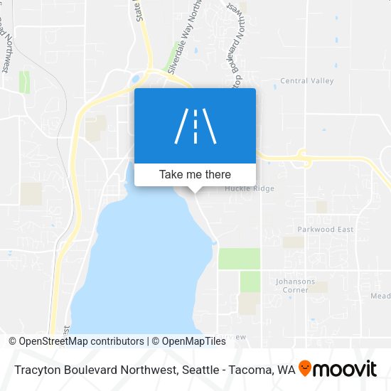 Mapa de Tracyton Boulevard Northwest