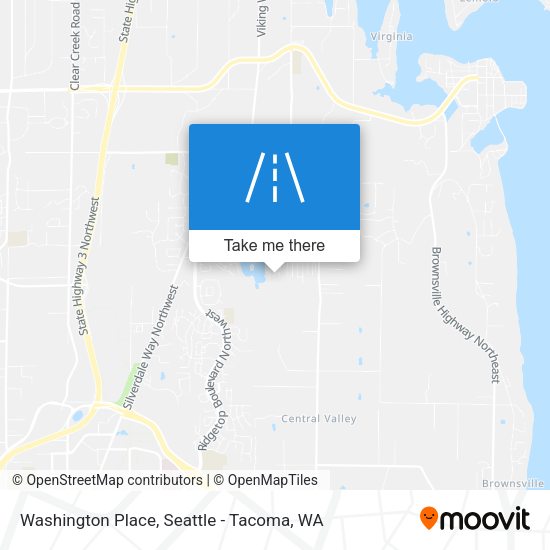 Washington Place map