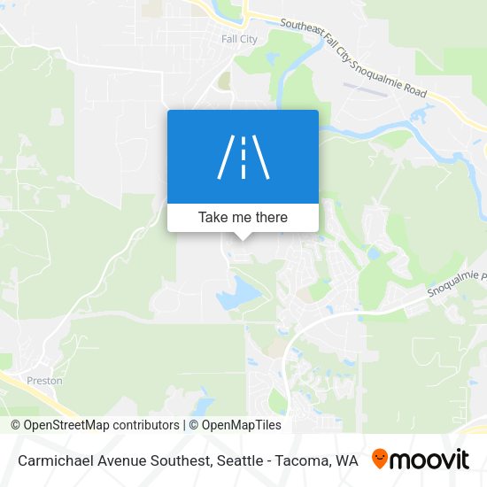 Mapa de Carmichael Avenue Southest