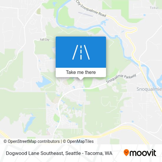 Mapa de Dogwood Lane Southeast