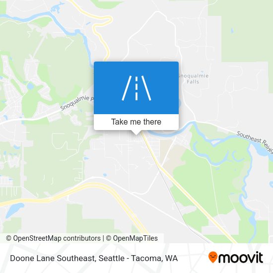 Mapa de Doone Lane Southeast