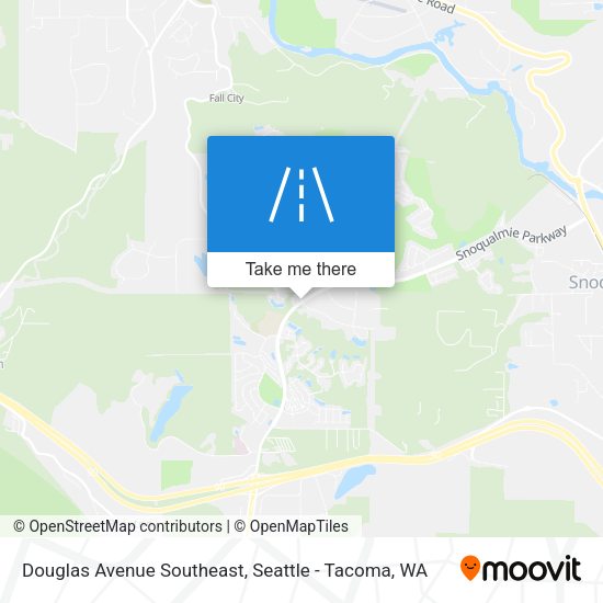 Douglas Avenue Southeast map