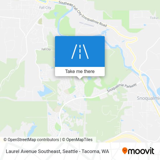 Mapa de Laurel Avenue Southeast