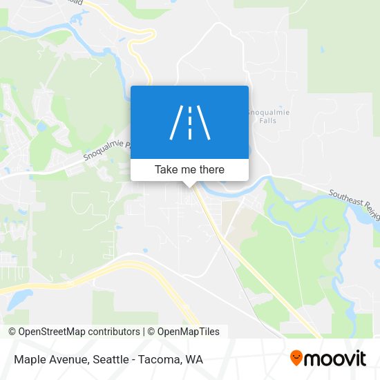 Mapa de Maple Avenue