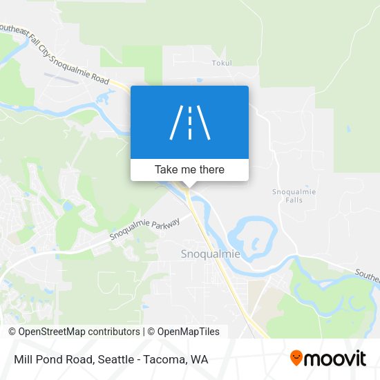 Mill Pond Road map