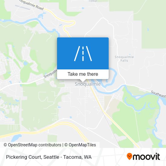 Mapa de Pickering Court