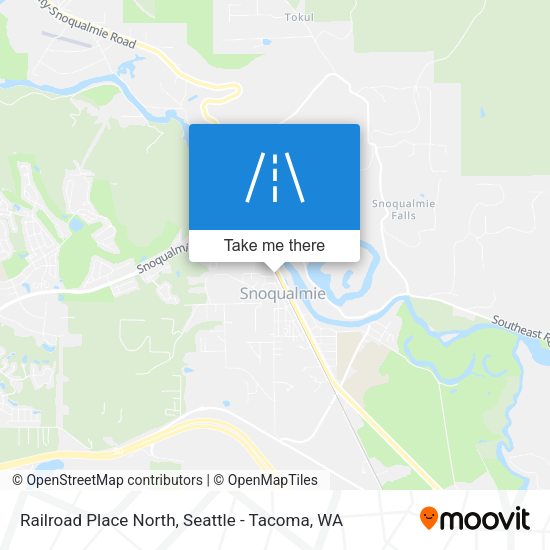 Mapa de Railroad Place North