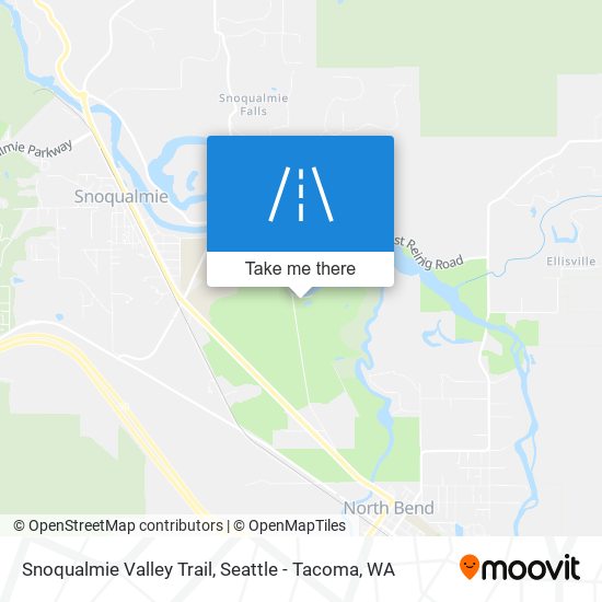 Mapa de Snoqualmie Valley Trail