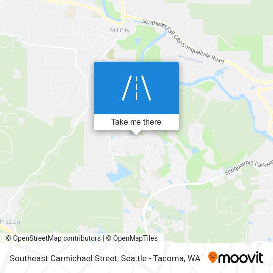 Mapa de Southeast Carmichael Street