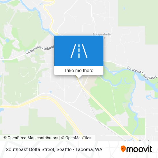 Mapa de Southeast Delta Street