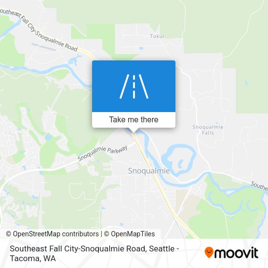 Mapa de Southeast Fall City-Snoqualmie Road