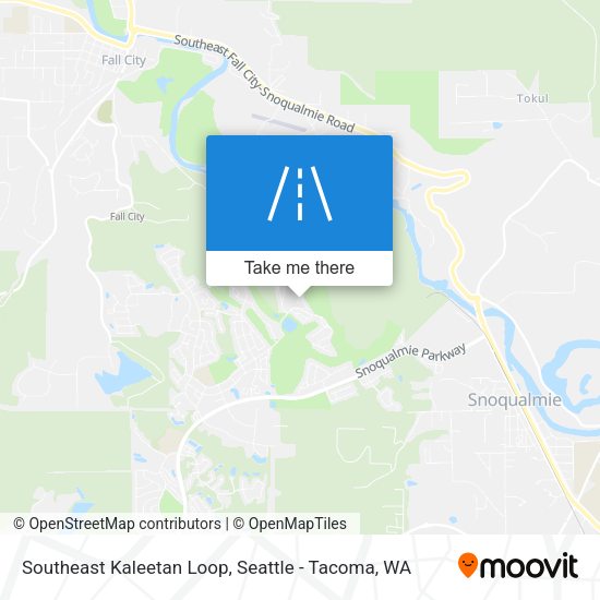 Southeast Kaleetan Loop map