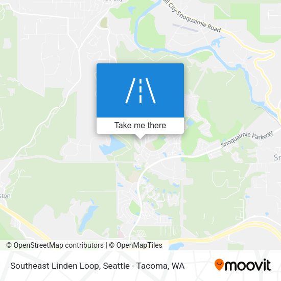 Mapa de Southeast Linden Loop