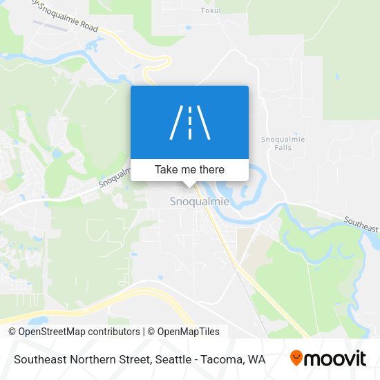 Southeast Northern Street map