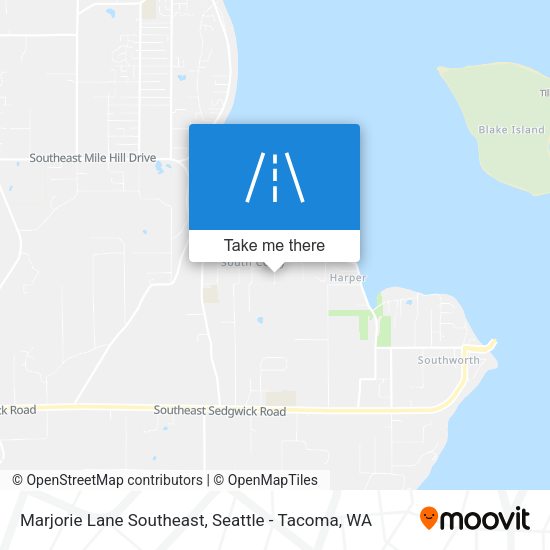 Marjorie Lane Southeast map