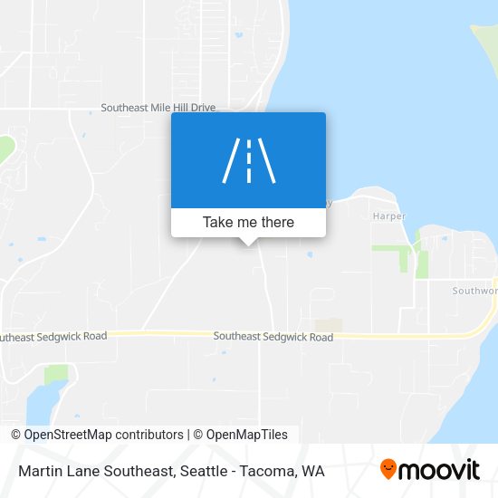 Mapa de Martin Lane Southeast