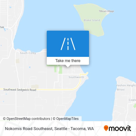 Nokomis Road Southeast map