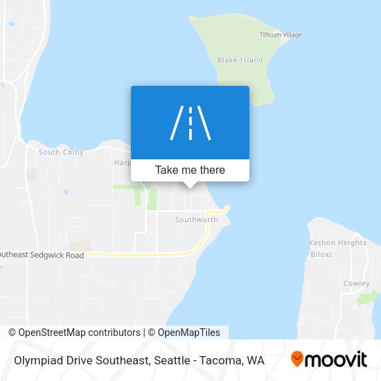 Olympiad Drive Southeast map