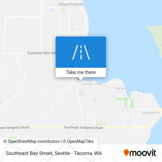 Southeast Bay Street map