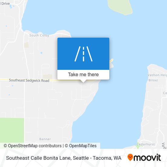 Mapa de Southeast Calle Bonita Lane