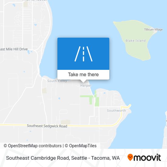 Mapa de Southeast Cambridge Road