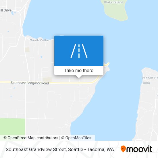 Mapa de Southeast Grandview Street
