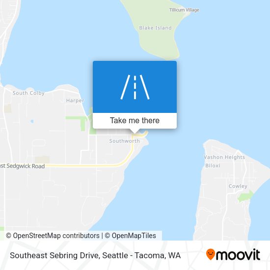 Southeast Sebring Drive map